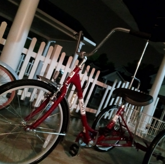 SUN 24 inch Trike bicycle with overhead canopy - Picture 1 of 9